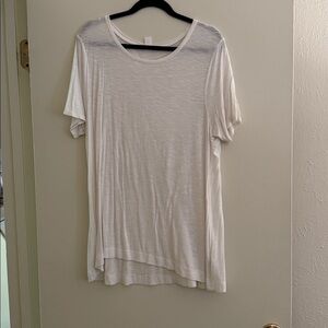Old Navy oversized White Short Sleeve T-Shirt